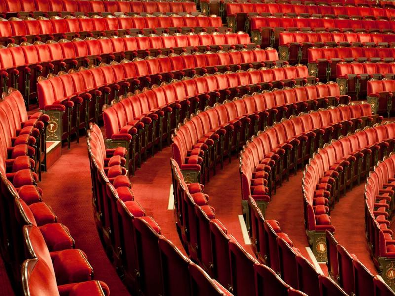 London Coliseum theatre seats