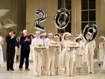 Celebration for the 200th performance of the The Mikado