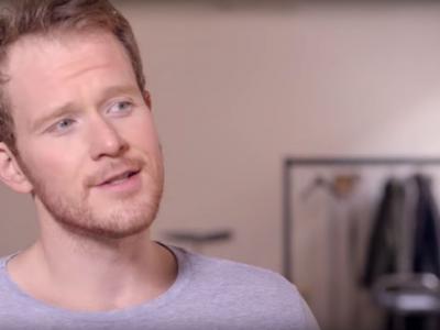 Portrait of Duncan playing Marcello in la boheme