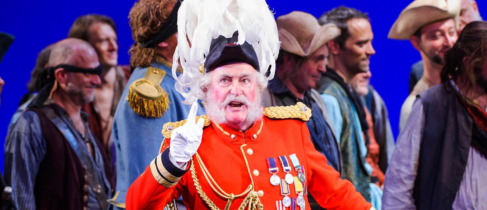 ENO's The Pirates of Penzance - Andrew Shore as The Major General. Photo by Tristram Kenton