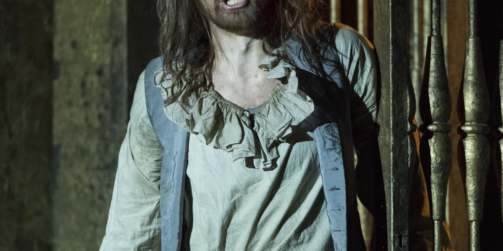 Andri Bjorn Robertsson as Angelotti in ENO's Tosca