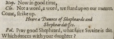 Second Folio of 'The Winter's Tale', 1632. Source: Folger Shakespeare Library, under CC BY-SA license.
