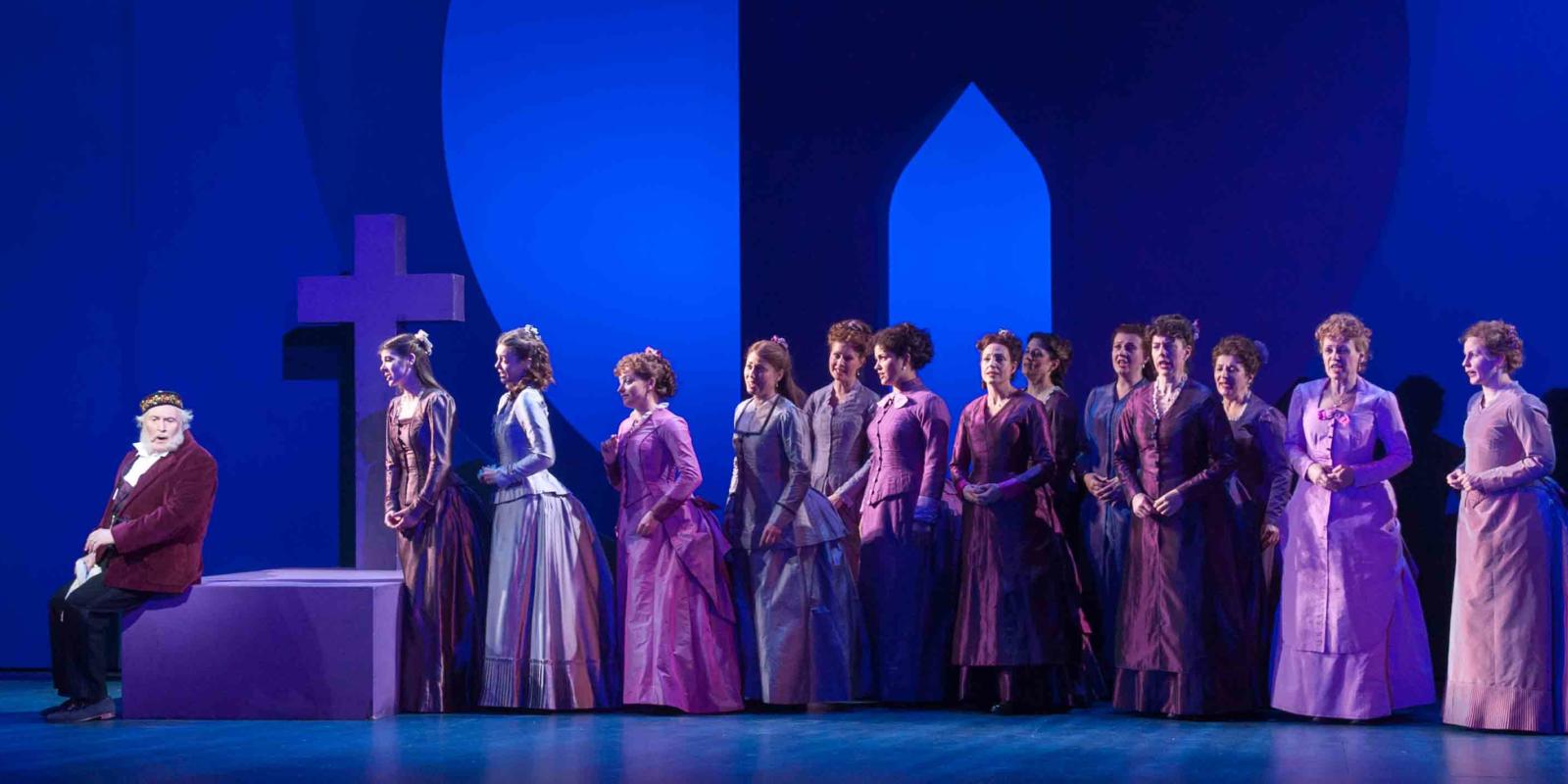 ENO's The Pirates of Penzance - ENO Company. Photo by Tom Bowles