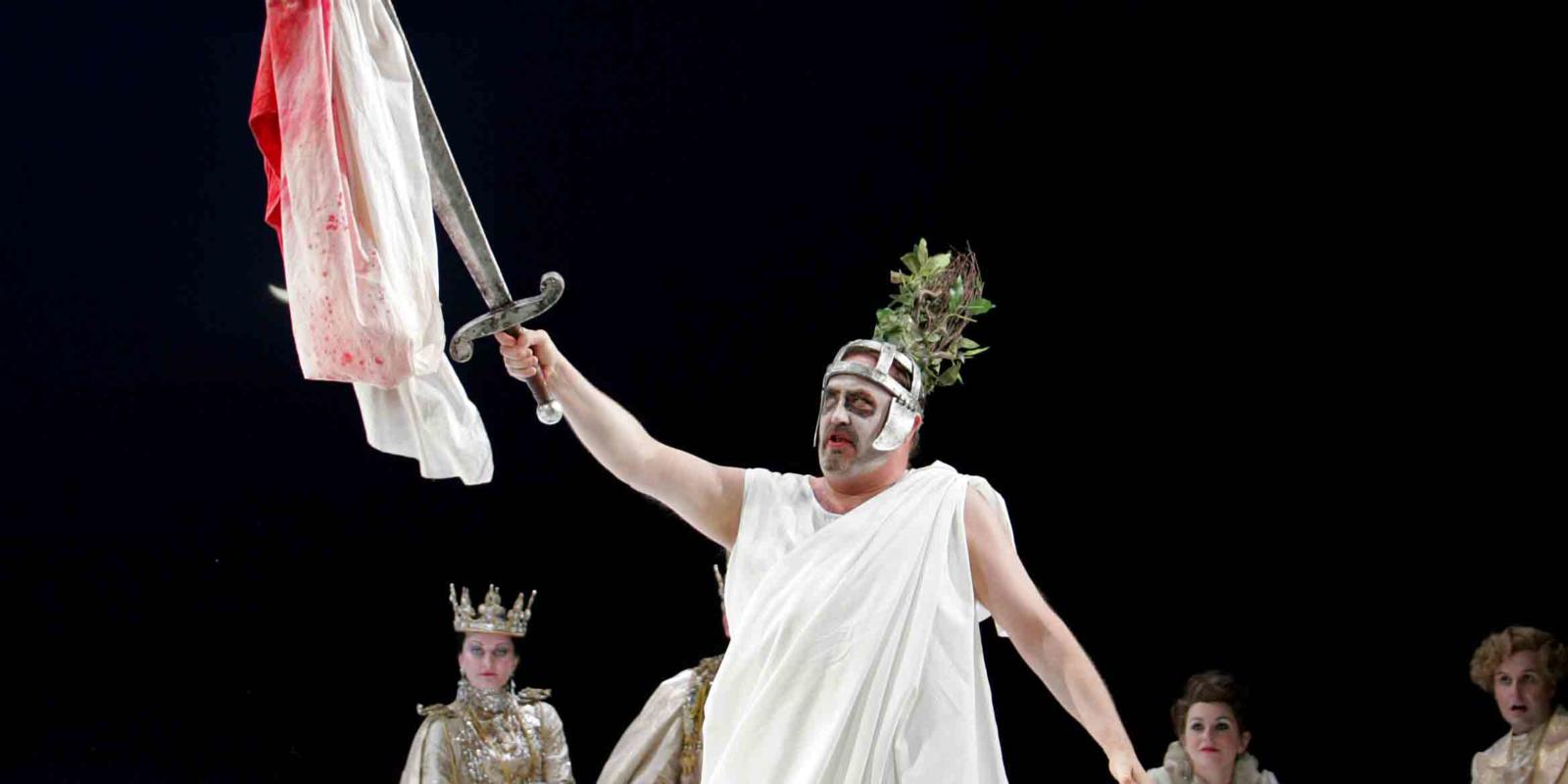 An image of Peter Rose in ENO's 2004 production of A Midsummer Night's Dream