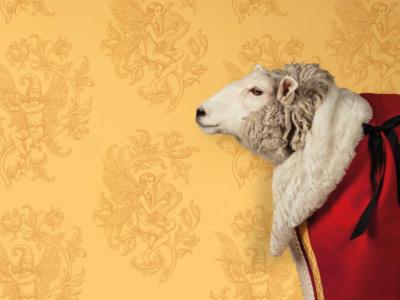 Gilbert & Sullivan's Iolanthe | A sheep in a red coat