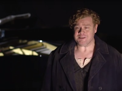 Photograph of Stuart Skelton singing the Great Bear and Pleiades from Peter Grimes by Benjamin Britten