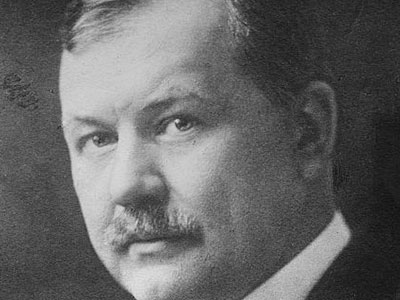 Black and white photograph of Franz Lehar