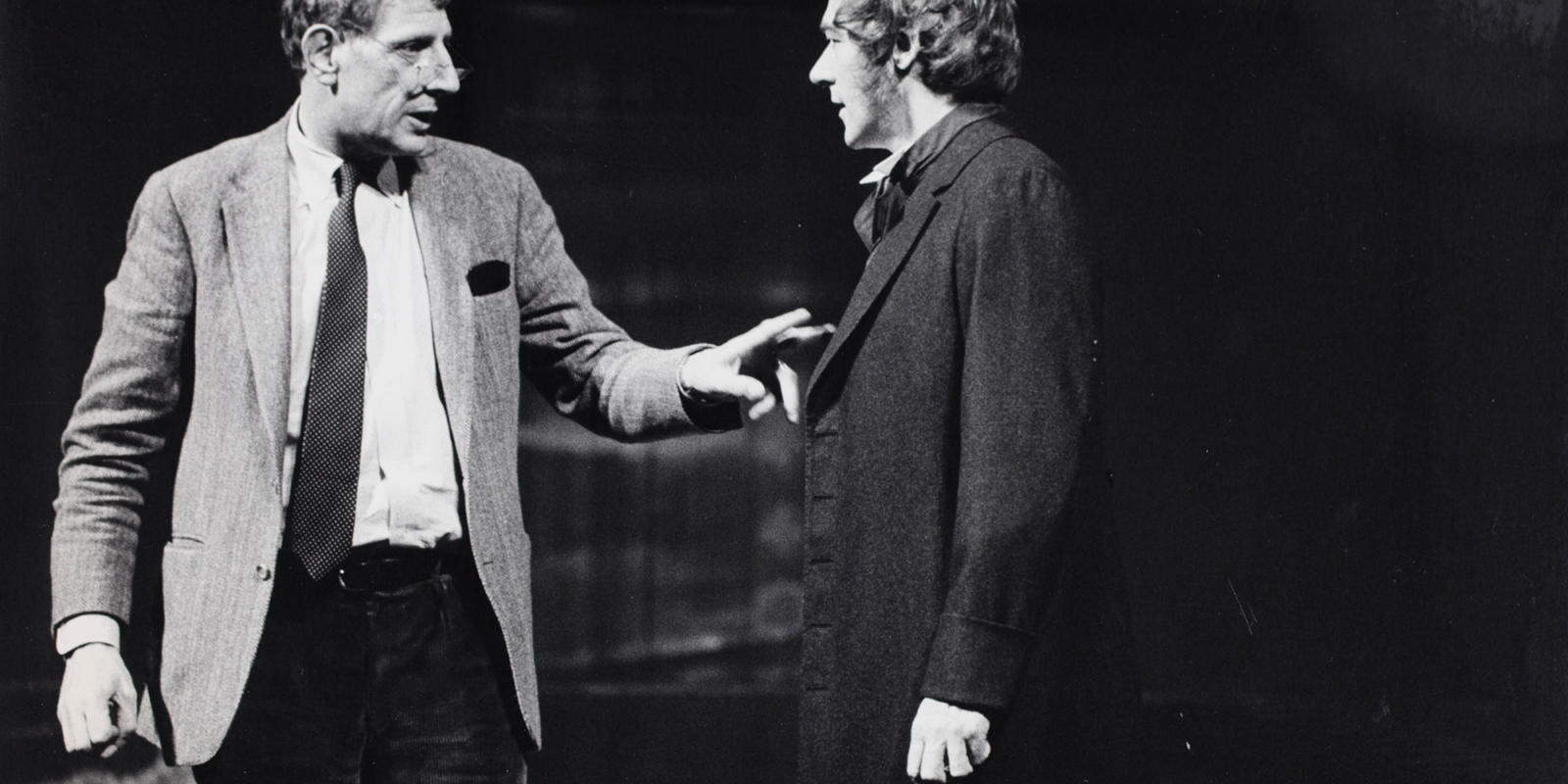 ENO The Turn of the Screw 1979: Director Jonathan Miller and Philip Langridge. With thanks to Gareth Roberts