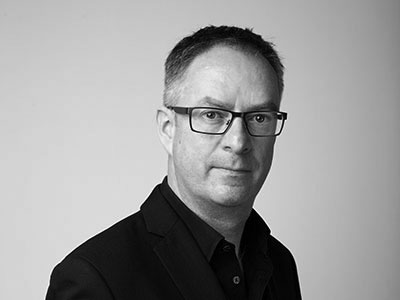 Black and white head shot of William O'Sullivan