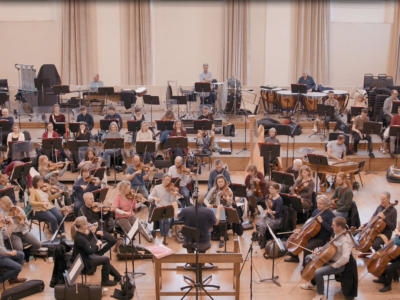 Jack the RIpper: The Women of Whitechapel - Behind the scenes film of orchestra rehearsing