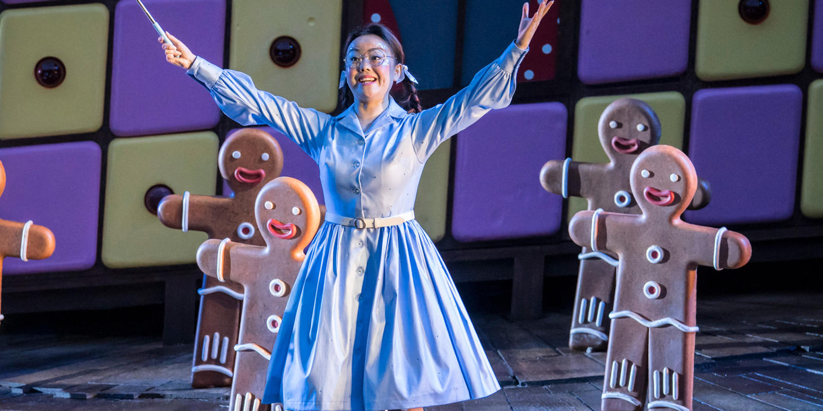 ENO Hansel and Gretel at Regent's Park Open Air Theatre: He Wu as Dew Fairy (c) Johan Persson.