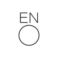 ENO Logo with white background and black text