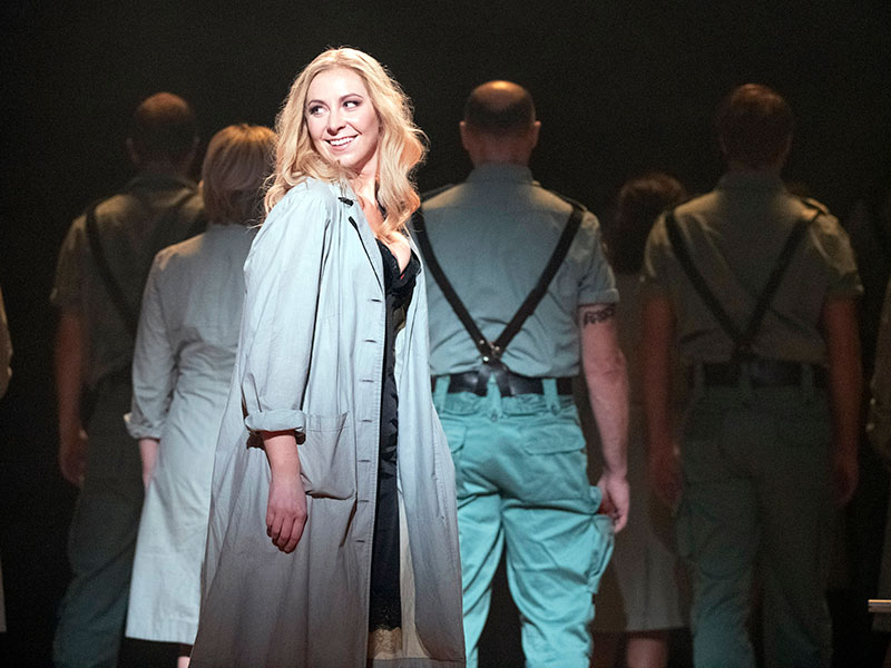 Carmen on stage at the London Coliseum