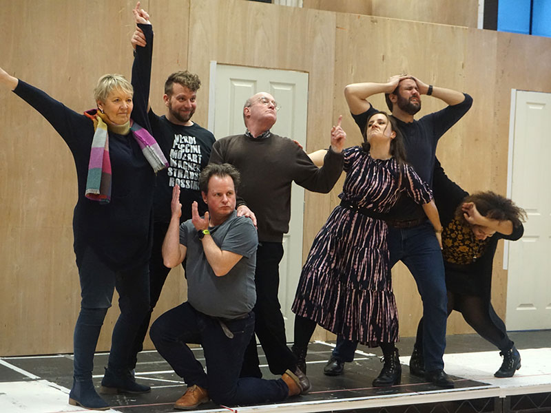 ENO1920 The Marriage of Figaro in Rehearsal: Ensemble