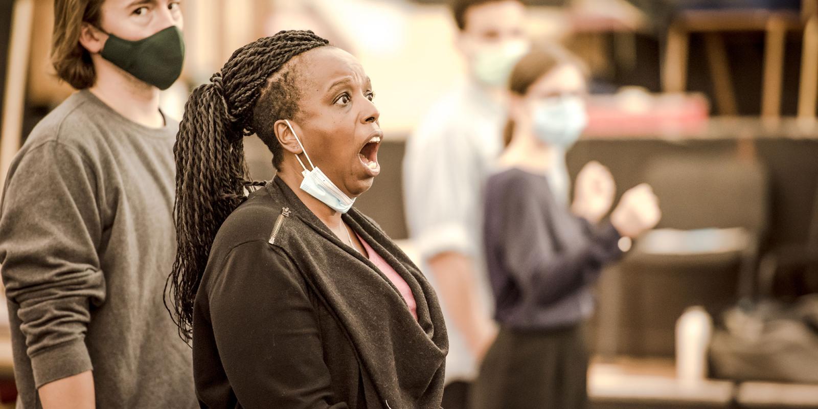 ENO The Valkyrie 2021 rehearsals (c) Genevieve Girling