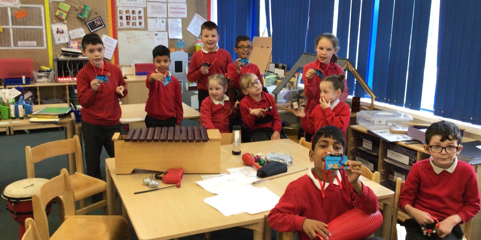 Pupils from Pennyman Primary Academy , Middlesborough