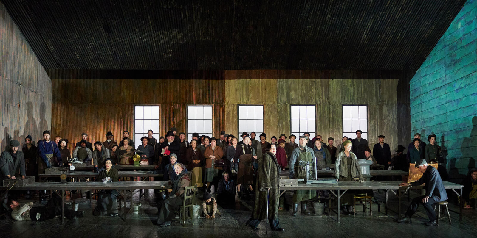 The Cast of ENO's Peter Grimes © Tom Bowles