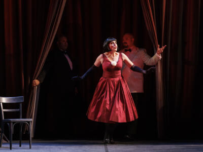 Nicole Chevalier, Freddie Tong, ENO’s La traviata 2023 © Belinda Jiao