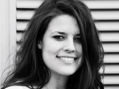 Black and white headshot of Anna Schöttl