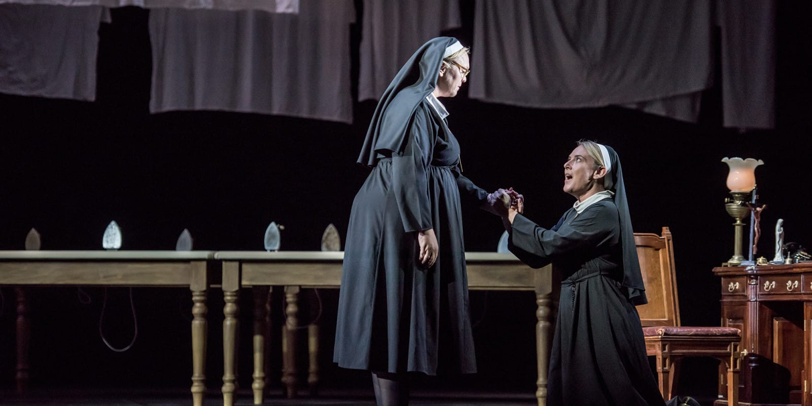 Madeleine Shaw, Sinéad Campbell Wallace, ENO’s Suor Angelica 2024 © Genevieve Girling