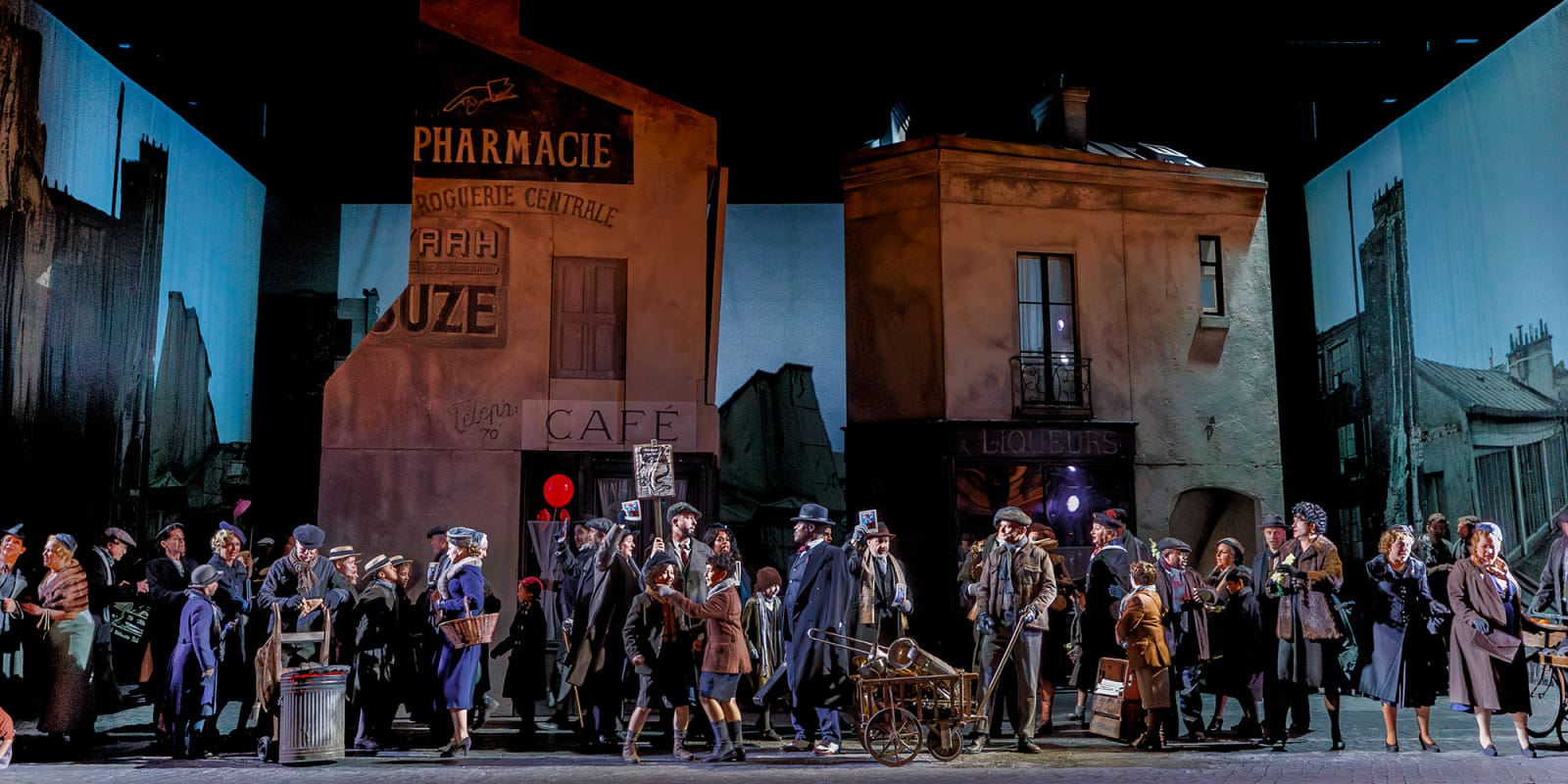 The Cast of ENO’s La boheme 2024 © Lloyd Winters