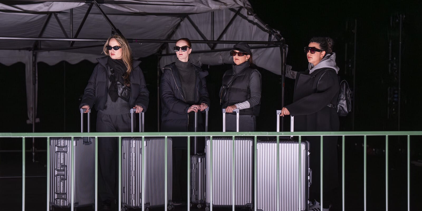 Sian Griffiths, Evangeline Cullingworth, Monica McGhee, Felicity Buckland, ENO’s Mary, Queen of Scots 2025 © Ellie Kurttz